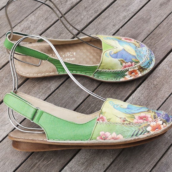 Anuschka colourful leather flats - Picture 4 of 12
